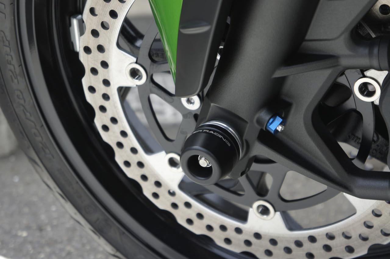 フロントアクスルスライダー ZX14R OVER RACING フロントアクスル